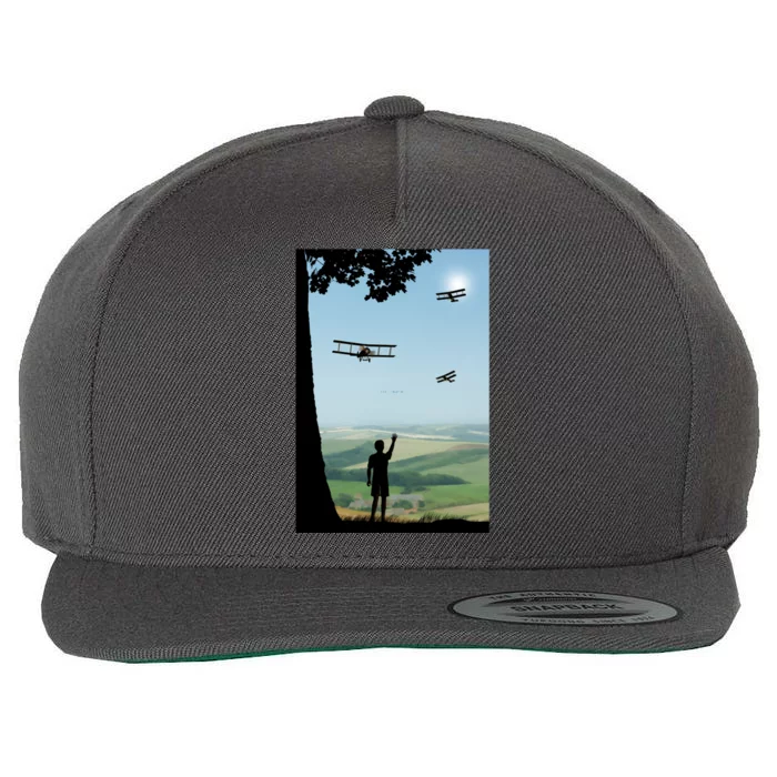 Childhood Dreams The Flypast Wool Snapback Cap