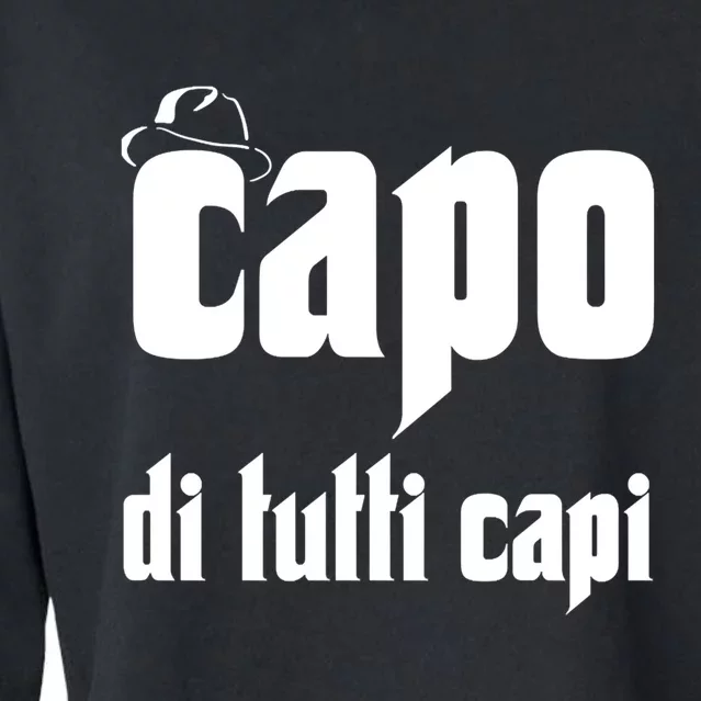 Capo Di Tutti Capi Cropped Pullover Crew