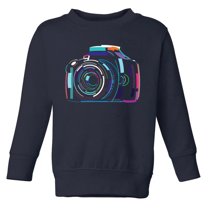 Cameras Dont Take Photos Photographers Do Photography Lover Toddler Sweatshirt