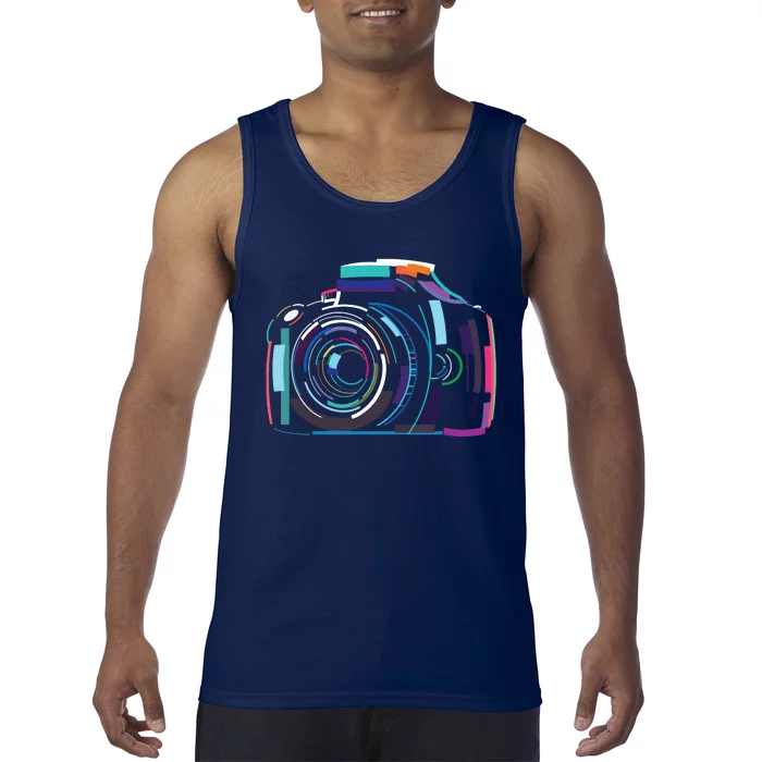 Cameras Dont Take Photos Photographers Do Photography Lover Tank Top