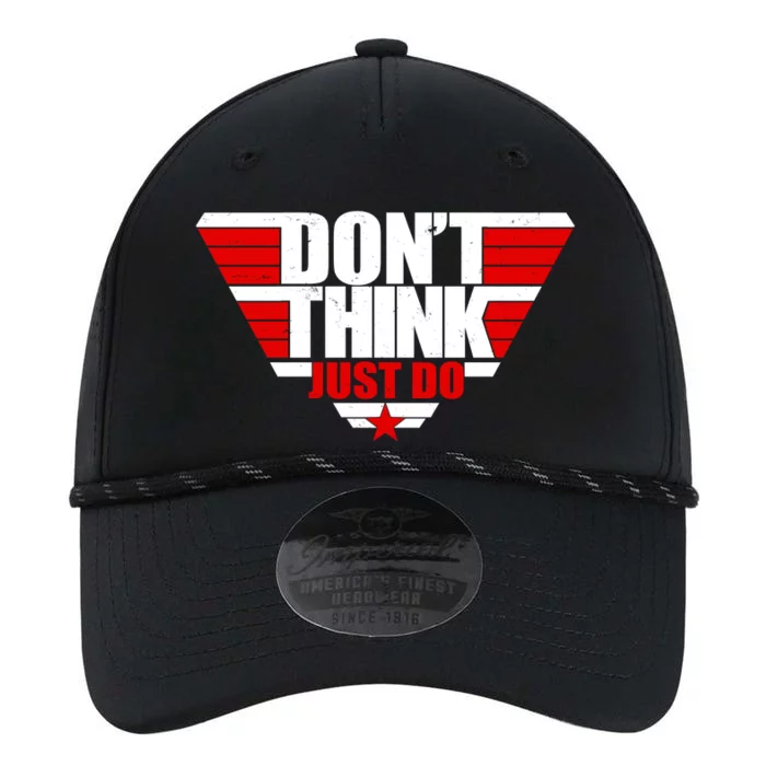 Cool Don't Think Just Do Logo Performance The Dyno Cap