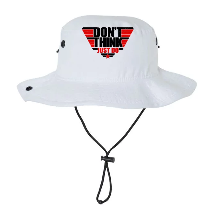 Cool Don't Think Just Do Logo Legacy Cool Fit Booney Bucket Hat