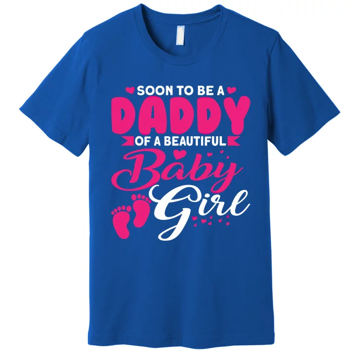 Cute Dad To Be Soon To Be A Daddy Gift Premium T-Shirt