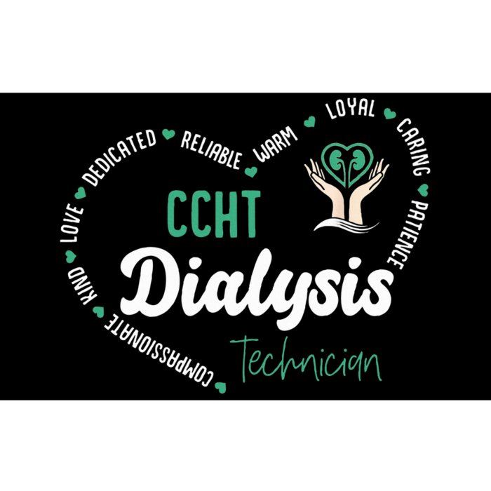 Ccht Dialysis Technician Kidney Hemodialysis Dialysis Tech Bumper Sticker