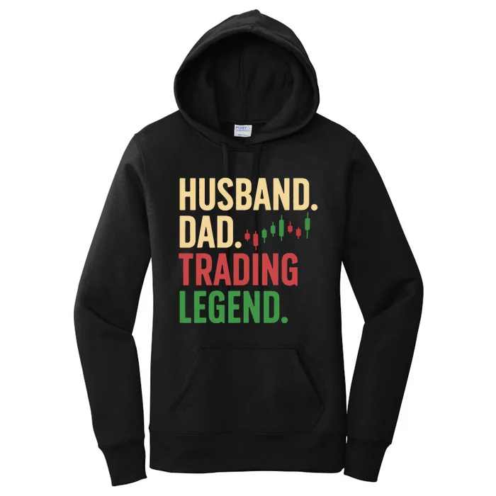 Cool Day Trading For Dad Father Stocks Trader Stock Market Women's Pullover Hoodie