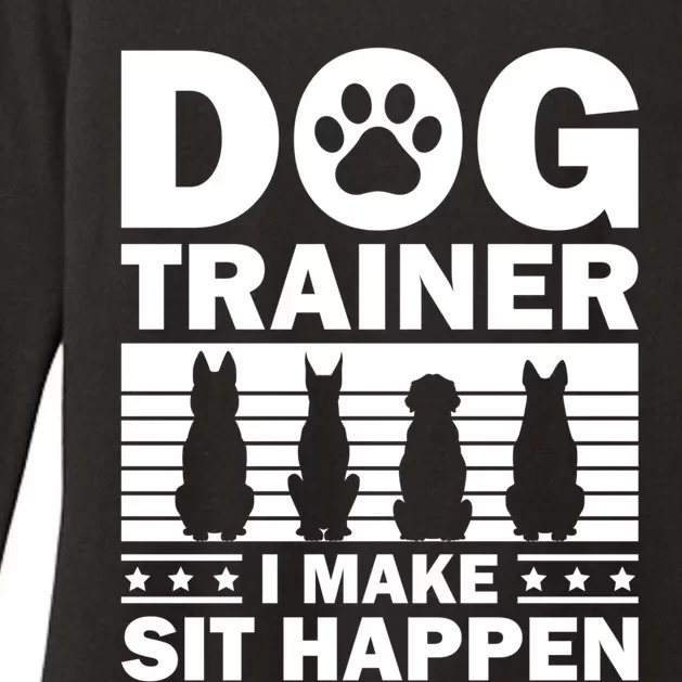 Cool Dog Trainer Dog Training Agility Class Cool Gift Womens CVC Long Sleeve Shirt