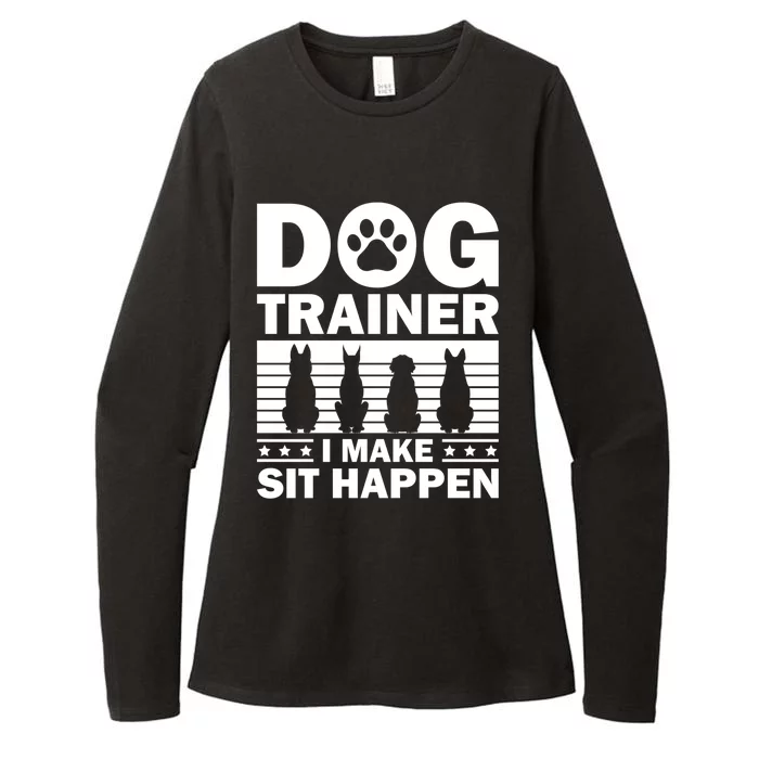 Cool Dog Trainer Dog Training Agility Class Cool Gift Womens CVC Long Sleeve Shirt