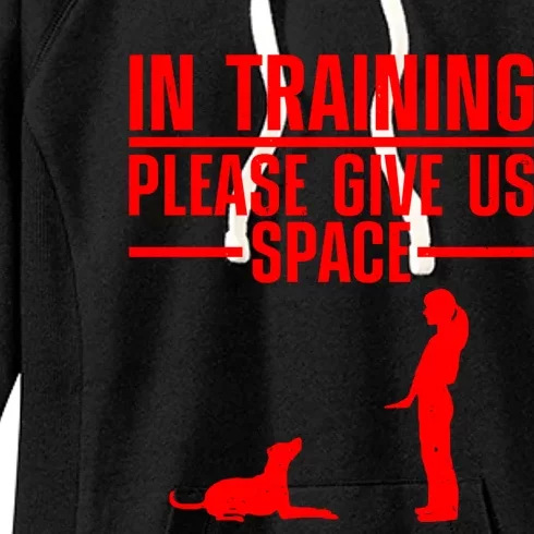 Cool Dog Training Design Dog Trainer Training Great Gift Women's Fleece Hoodie