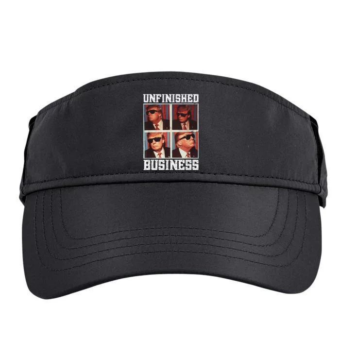 Cool Donald Trump Returns Second Term Unfinished Business Adult Drive Performance Visor