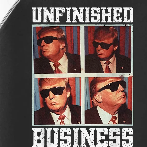 Cool Donald Trump Returns Second Term Unfinished Business Toddler Fine Jersey T-Shirt