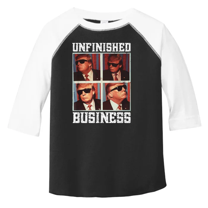 Cool Donald Trump Returns Second Term Unfinished Business Toddler Fine Jersey T-Shirt