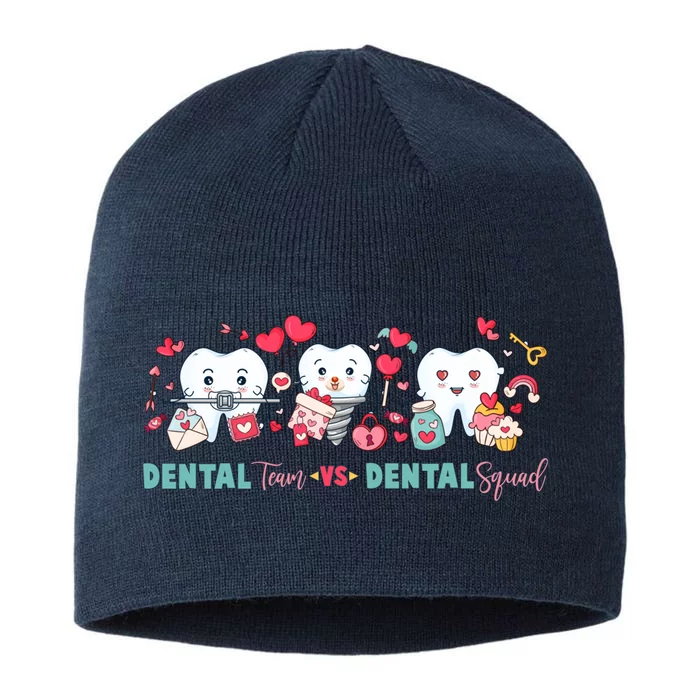 Cute Dental Team VS Dental Squad 8 1/2in Sustainable Knit Beanie