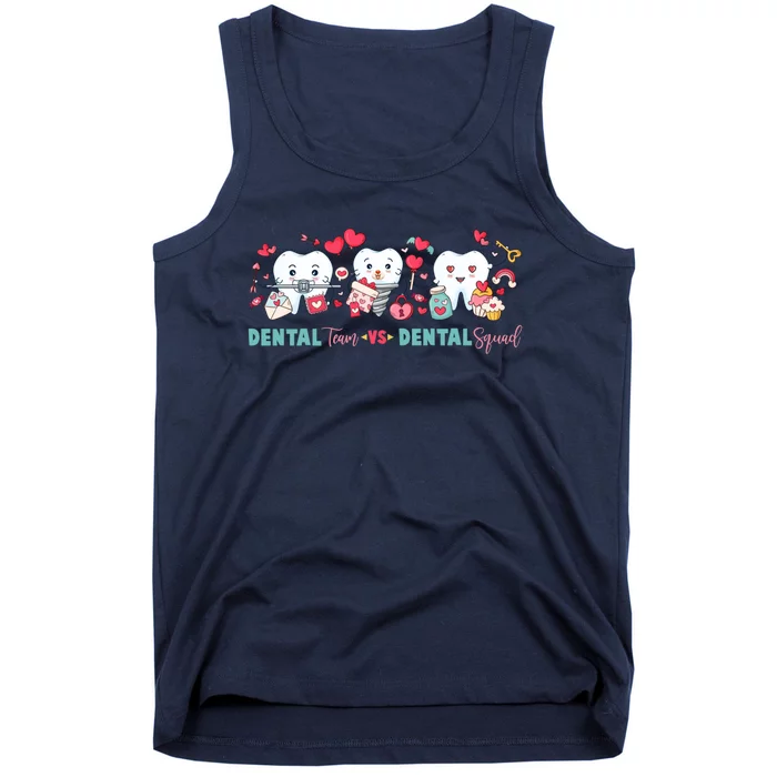 Cute Dental Team VS Dental Squad Tank Top