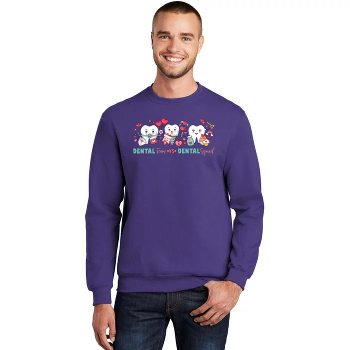 Cute Dental Team VS Dental Squad Sweatshirt