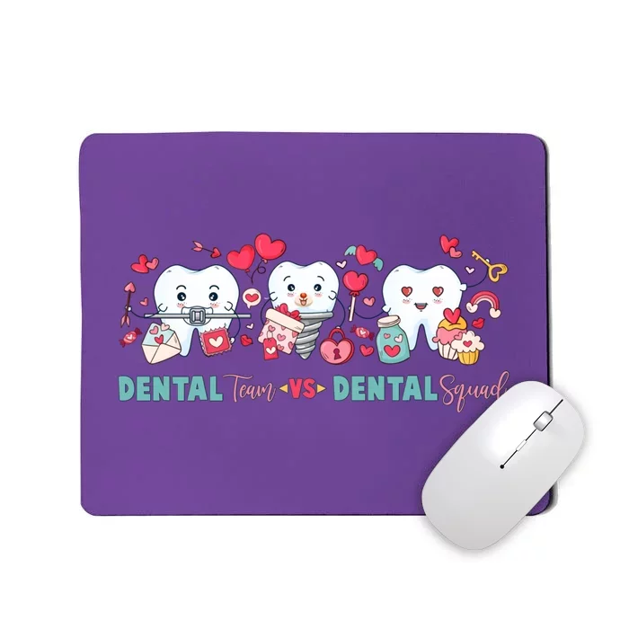 Cute Dental Team VS Dental Squad Mousepad