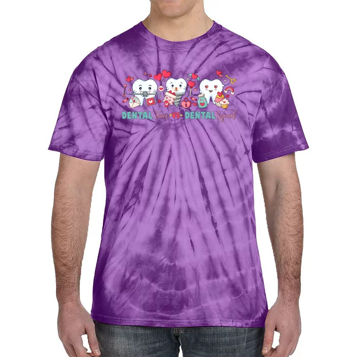 Cute Dental Team VS Dental Squad Tie-Dye T-Shirt