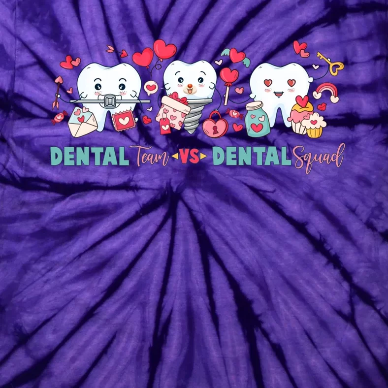 Cute Dental Team VS Dental Squad Tie-Dye T-Shirt