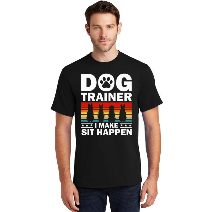 Cool Dog Trainer For Wo Dog Training Agility Class Tall T-Shirt