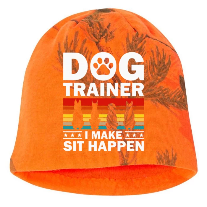 Cool Dog Trainer For Wo Dog Training Agility Class Kati - Camo Knit Beanie