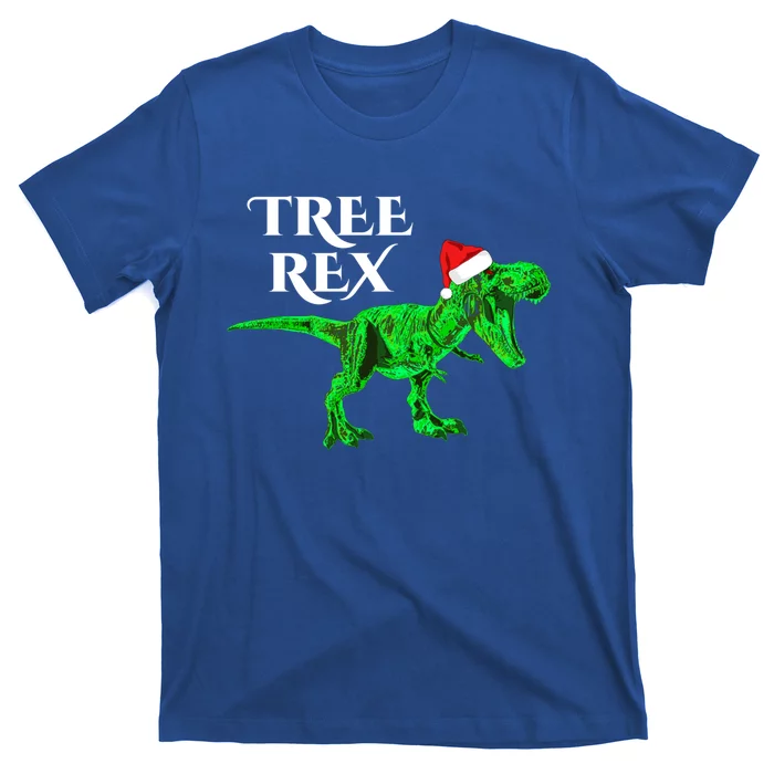 Christmas Dinosaur Tree Rex Funny Xmas Gift For Raptor Lover Gift T-Shirt