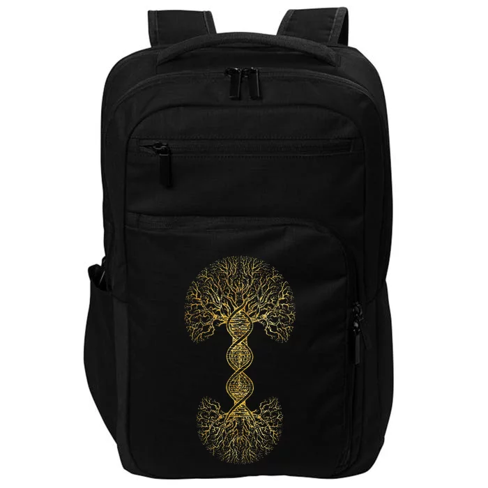 Cute DNA Tree Of Life Science Of Genetics Earth Day Genealogy Impact Tech Backpack