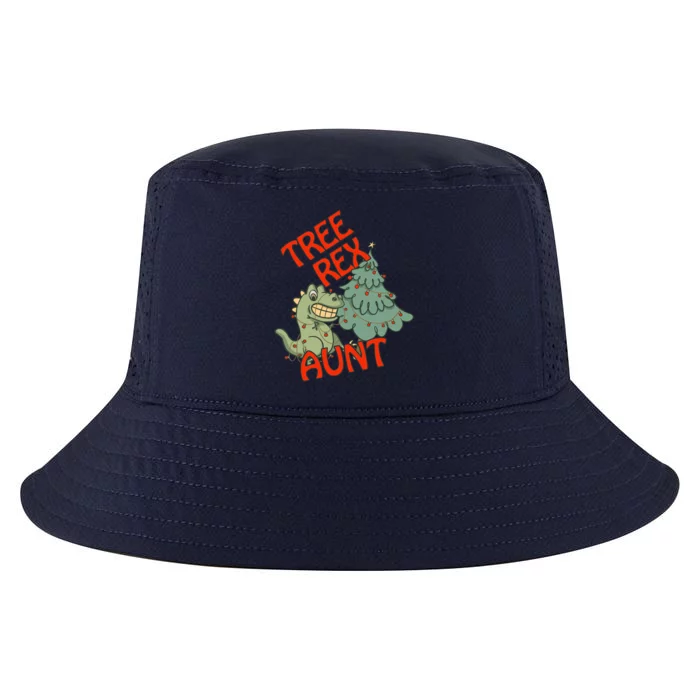 Christmas Dinosaur Tree Rex Aunt Pajamas Gift Cool Comfort Performance Bucket Hat