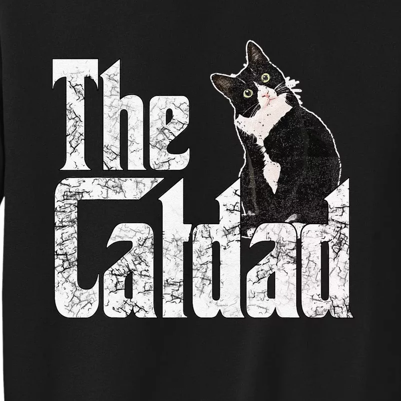 Cat Dad The Catfather Crazy Cat Father Daddy Sweatshirt