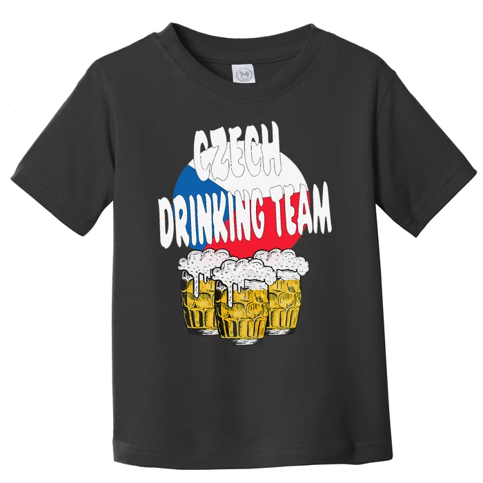 Czech Drinking Team Toddler T-Shirt