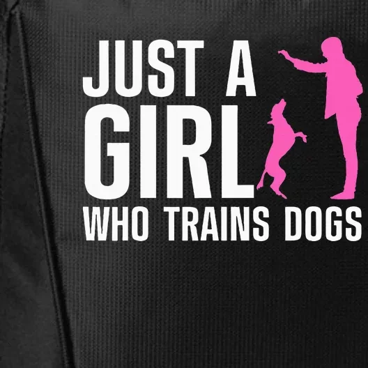 Cute Dog Trainer For Training Dog Lover Owner City Backpack