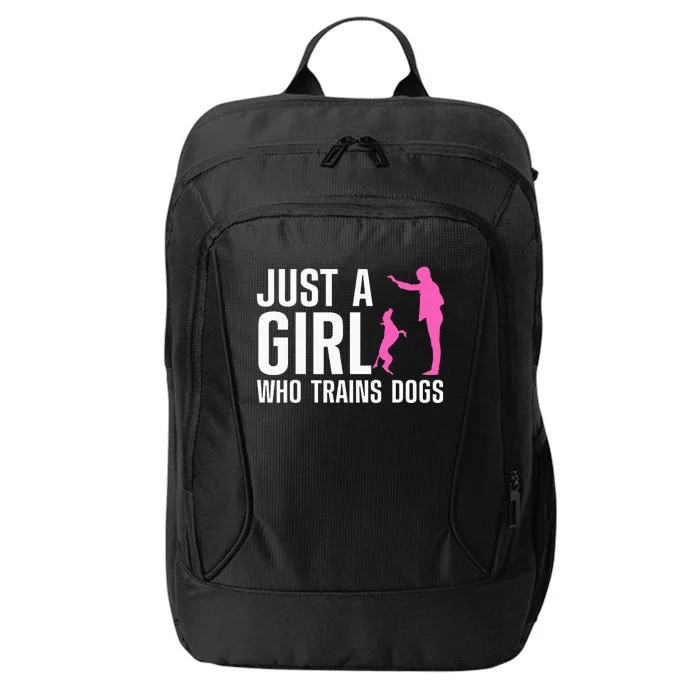 Cute Dog Trainer For Training Dog Lover Owner City Backpack