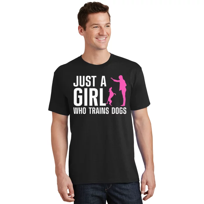 Cute Dog Trainer Training Dog Lover Owner T-Shirt