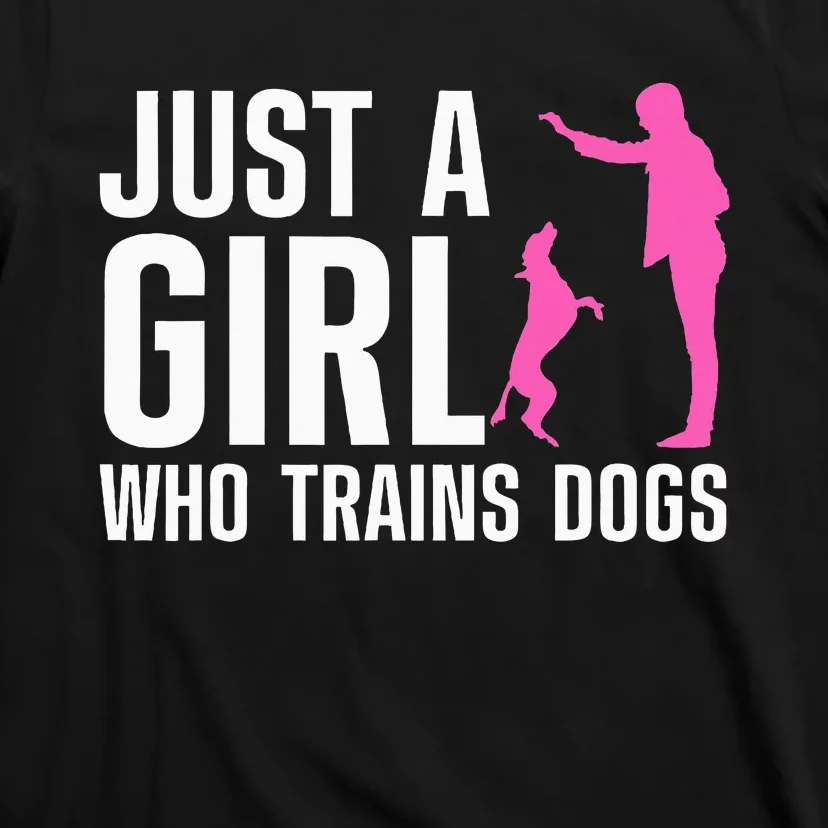 Cute Dog Trainer Training Dog Lover Owner T-Shirt