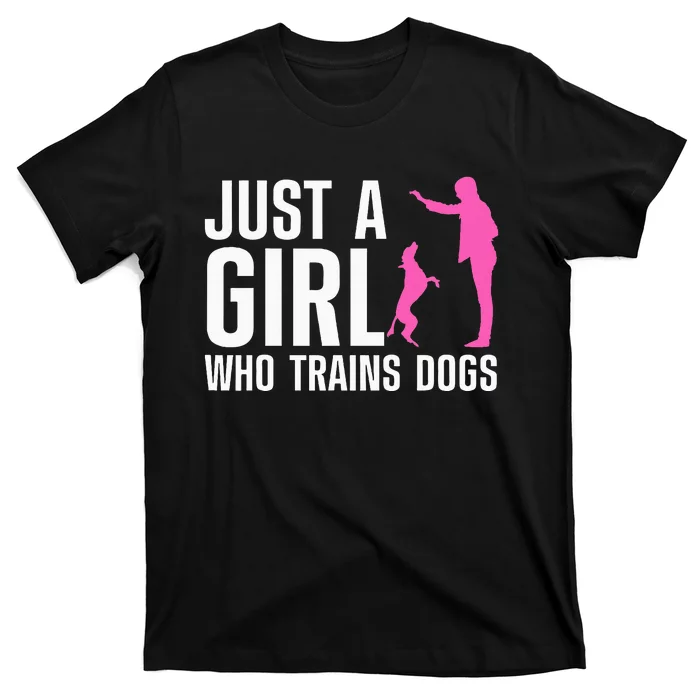 Cute Dog Trainer Training Dog Lover Owner T-Shirt