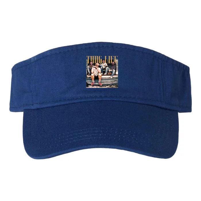 Cool Donald Trump Thug Life Valucap Bio-Washed Visor