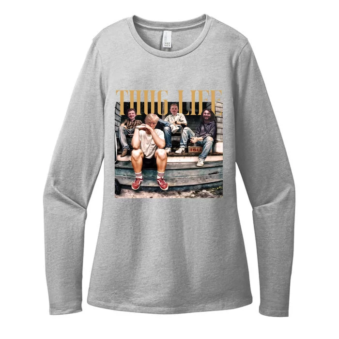 Cool Donald Trump Thug Life Womens CVC Long Sleeve Shirt