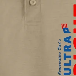 Conservative Dads Ultra Right 100% Work Free American Beer Dry Zone Grid Performance Polo