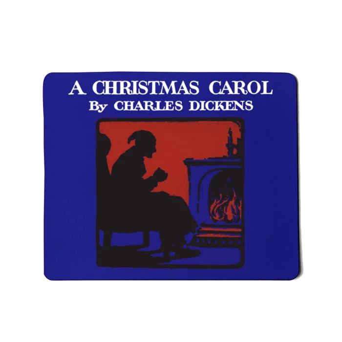 Charles Dickens Vintage Scrooge A Christmas Carol Book Art Great Gift Mousepad