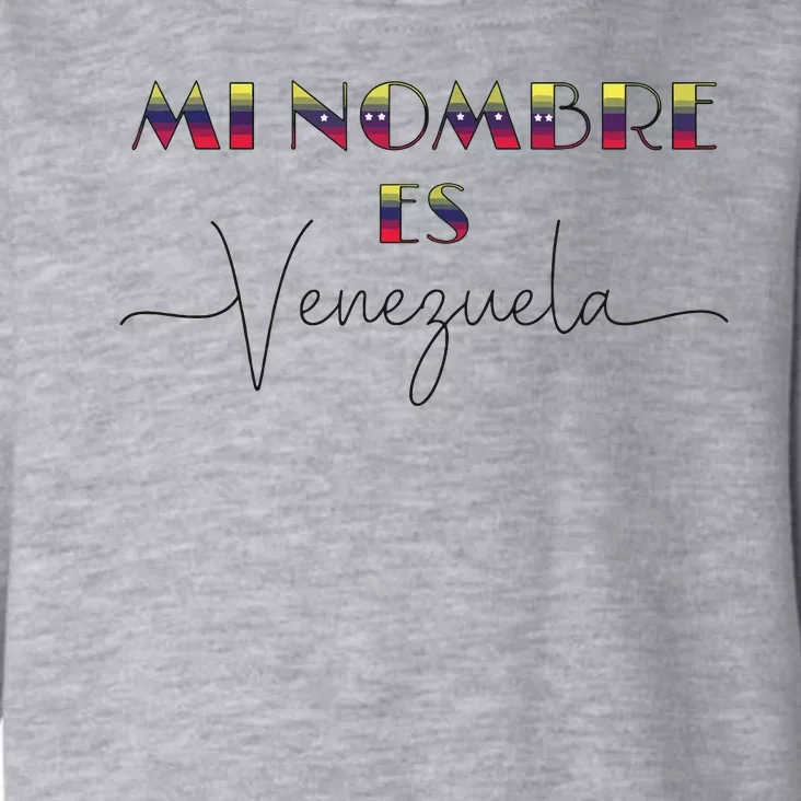 Camisa De Venezuela Venezuelan Flag Proud Venezuelan Toddler Hoodie