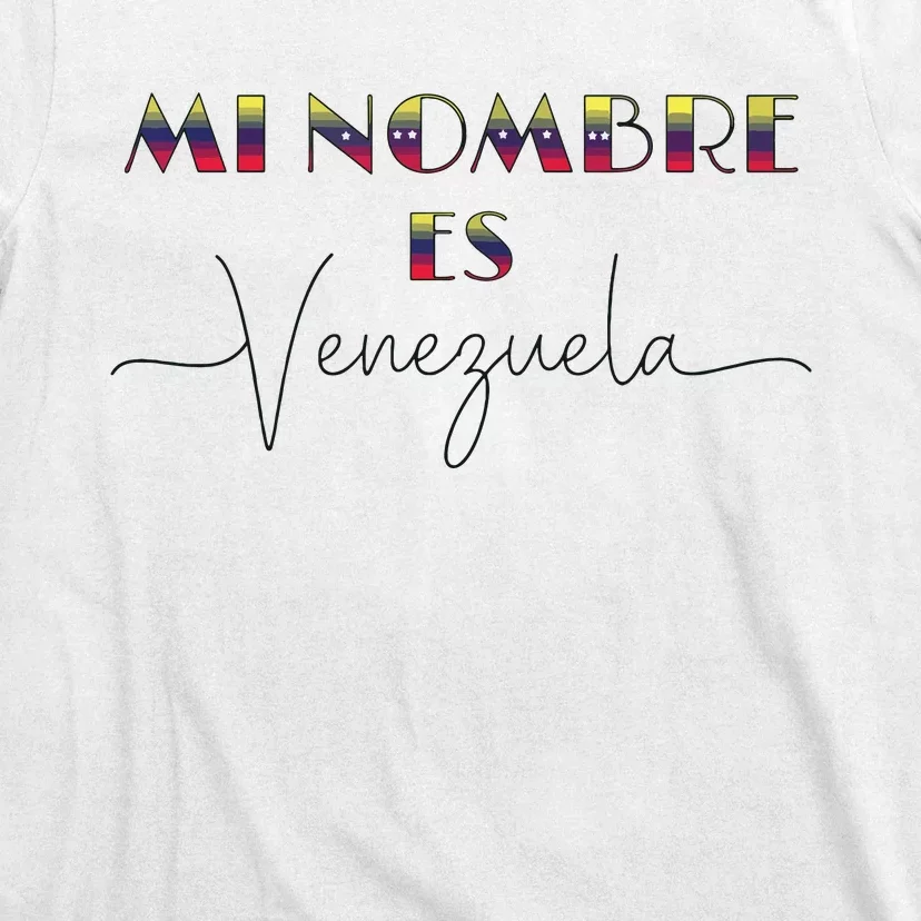 Camisa De Venezuela Venezuelan Flag Proud Venezuelan T-Shirt