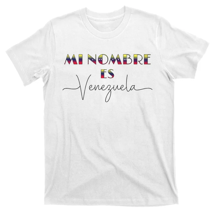 Camisa De Venezuela Venezuelan Flag Proud Venezuelan T-Shirt