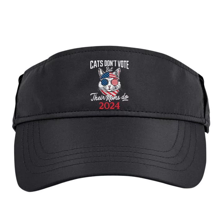 Cats DonT Vote But Their Moms Do President 2024 Election Adult Drive Performance Visor