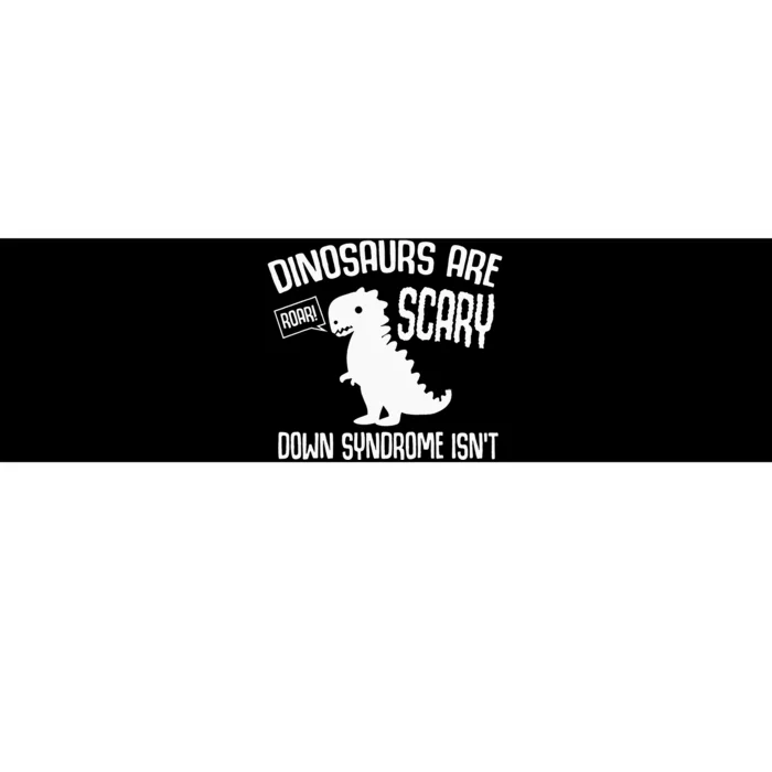 Cute Dinosaur World Down Syndrome Day Bumper Sticker