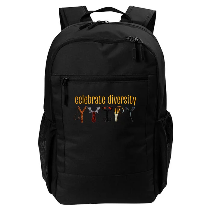 Celebrate Diversity with a Hilarious Slingshot Catapult Daily Commute Backpack