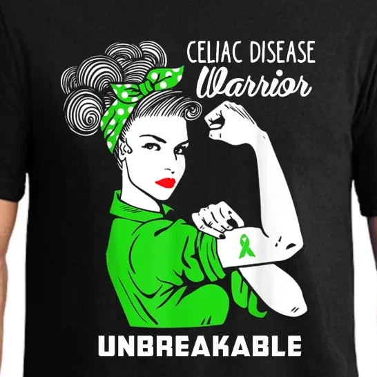 Celiac Disease Warrior Unbreakable Awareness Strong Cute Gift Pajama Set