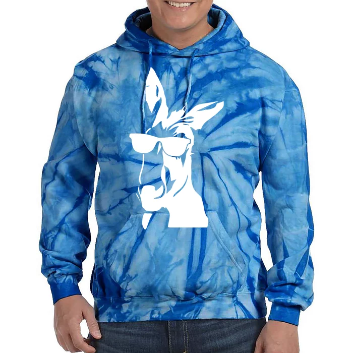 Cool Donkey With Sunglasses For Men Women Kids Boys Girls Gift Tie Dye Hoodie