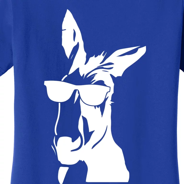 Cool Donkey With Sunglasses For Men Women Kids Boys Girls Gift Women's T-Shirt