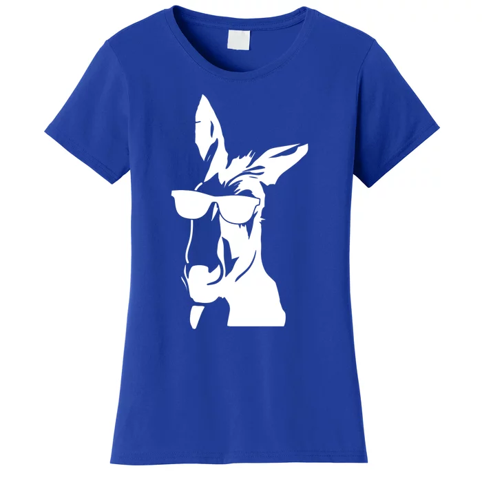 Cool Donkey With Sunglasses For Men Women Kids Boys Girls Gift Women's T-Shirt