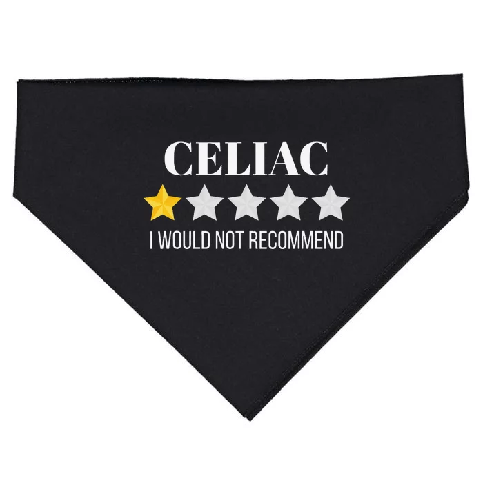 Celiac Disease Would Not Recommend Celiac USA-Made Doggie Bandana