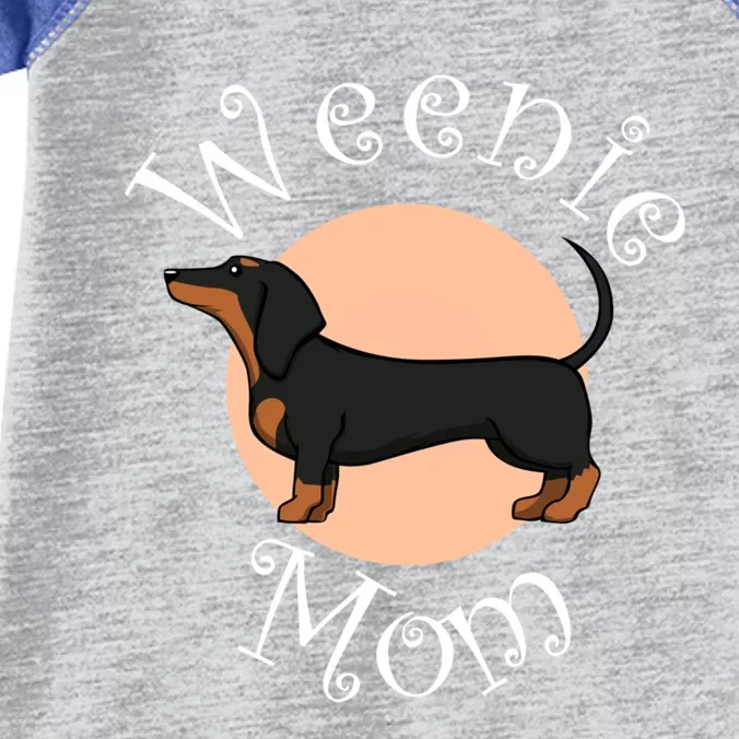 Cute Dachshund Weenie Mom Dog Great Gift Infant Baby Jersey Bodysuit