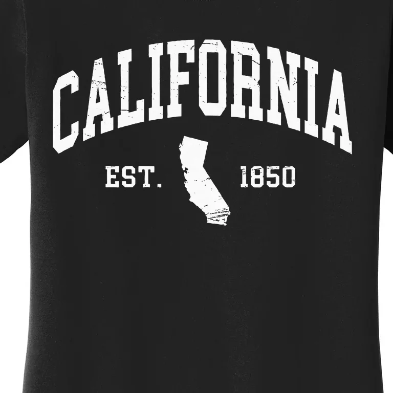 California Est. 1850 Distressed Worn Design Classic Women's T-Shirt